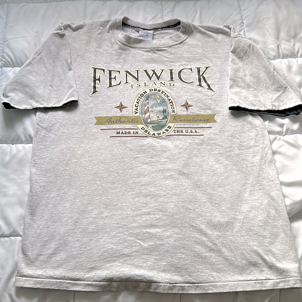 1994 MADE IN THE USA fenwick island tshirt